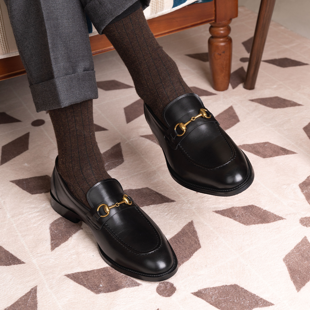 Horsebit Loafers OLH008BK