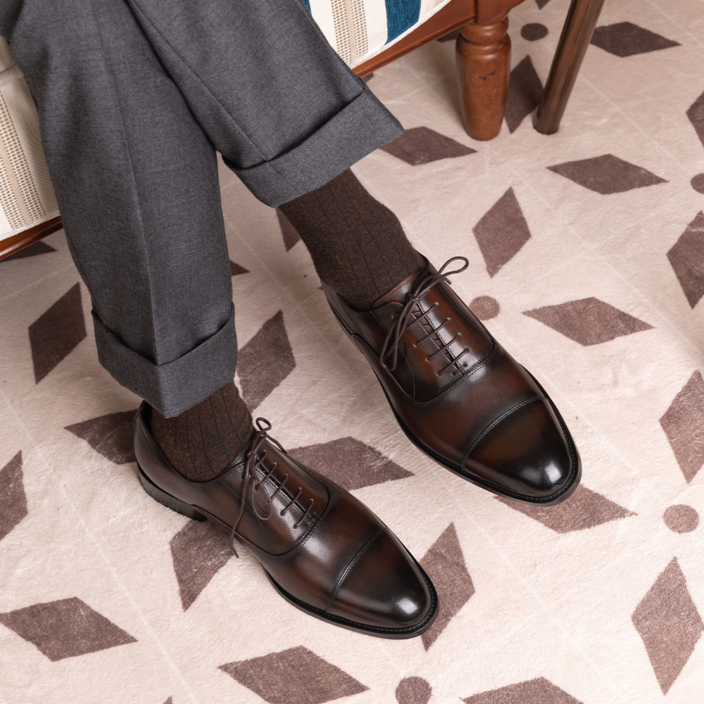 Triple Joint Oxford Shoes OLH004CF