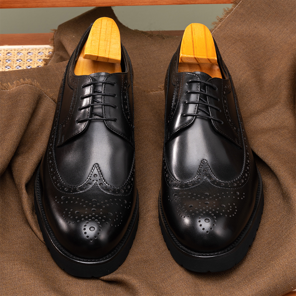 Platform Brock Derby Shoess OLH011BK