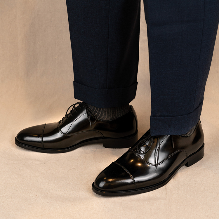 Triple Joint Oxford Shoes OLH004BK