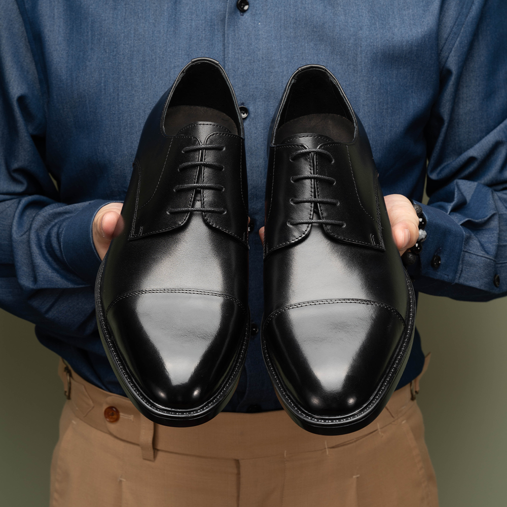 Three-piece Derby Shoes OLDL22BK