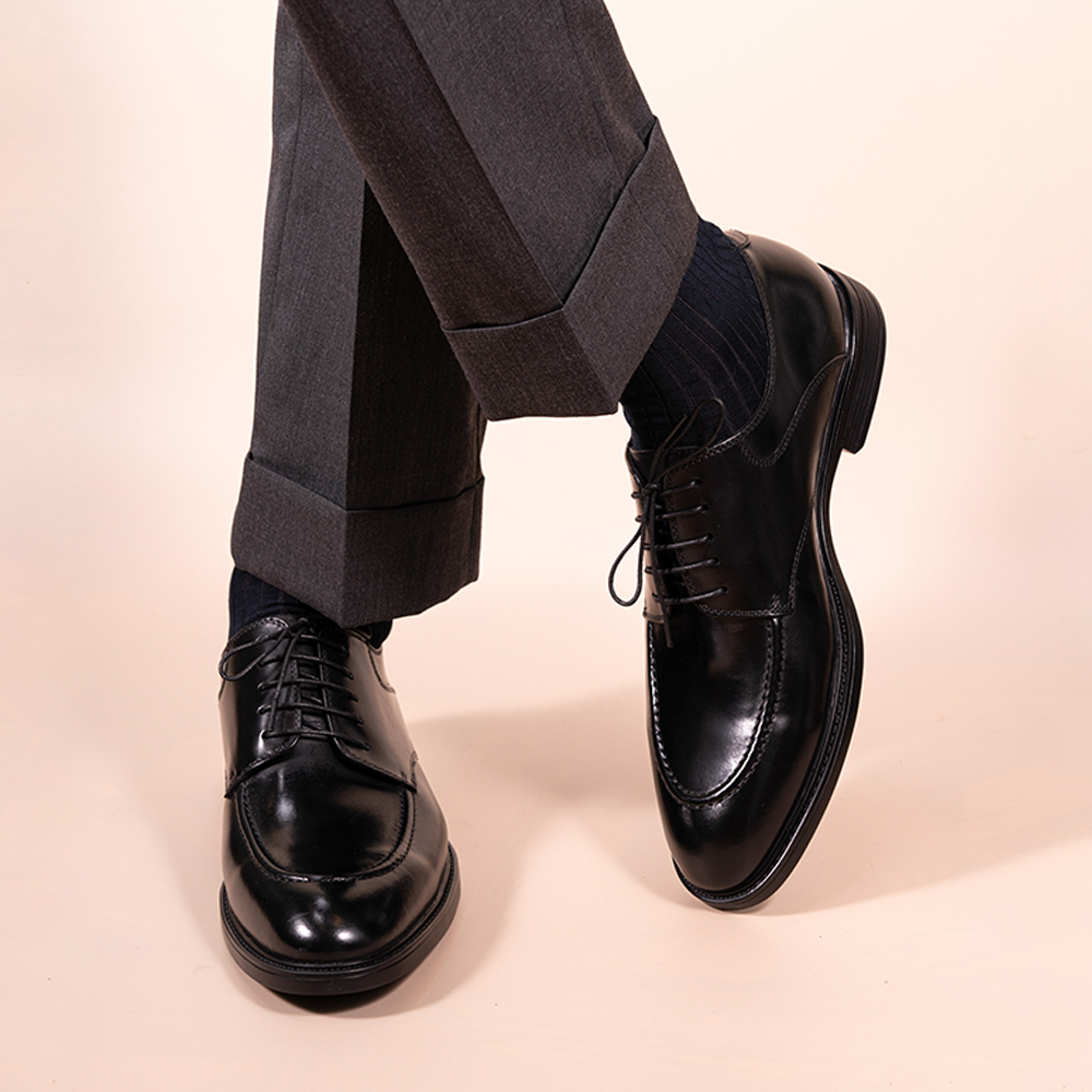 U-tip Derby Shoes OLDL29BK