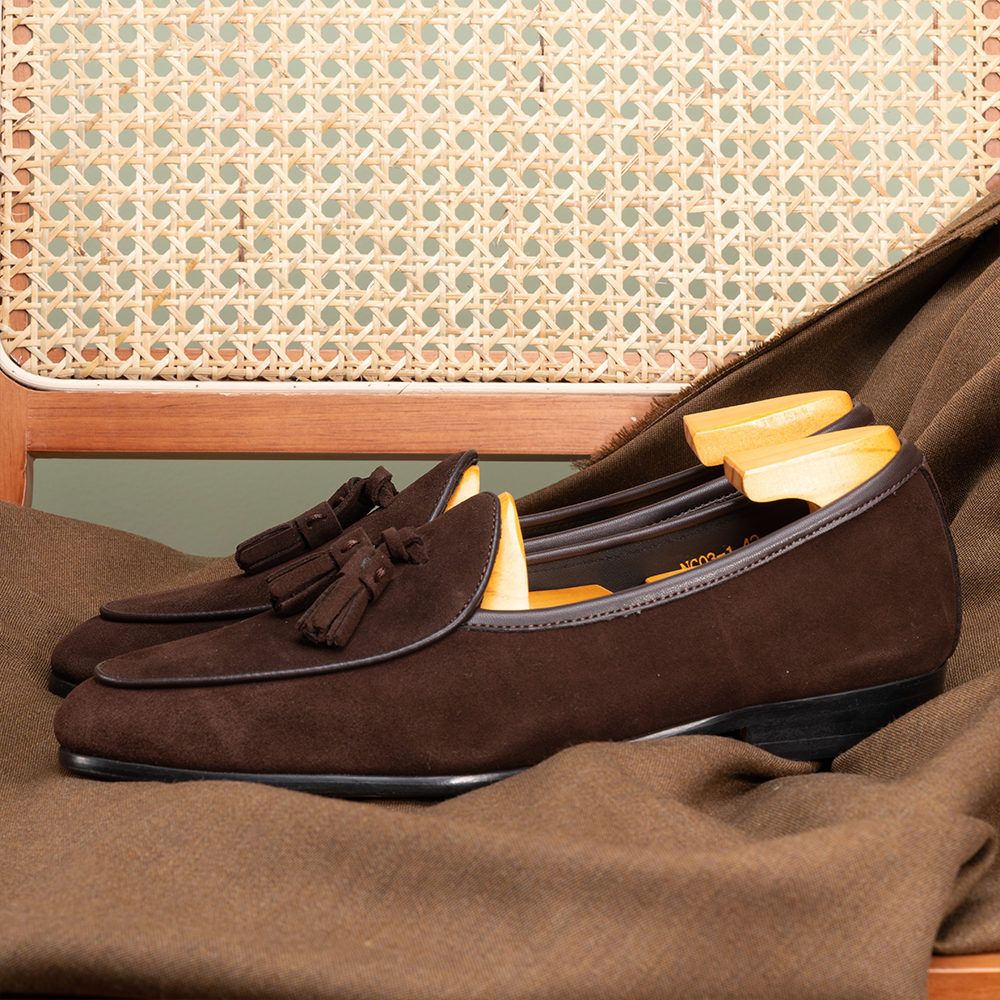 ItalianSoft-Structure Tassel loafers OLNG03-1CF