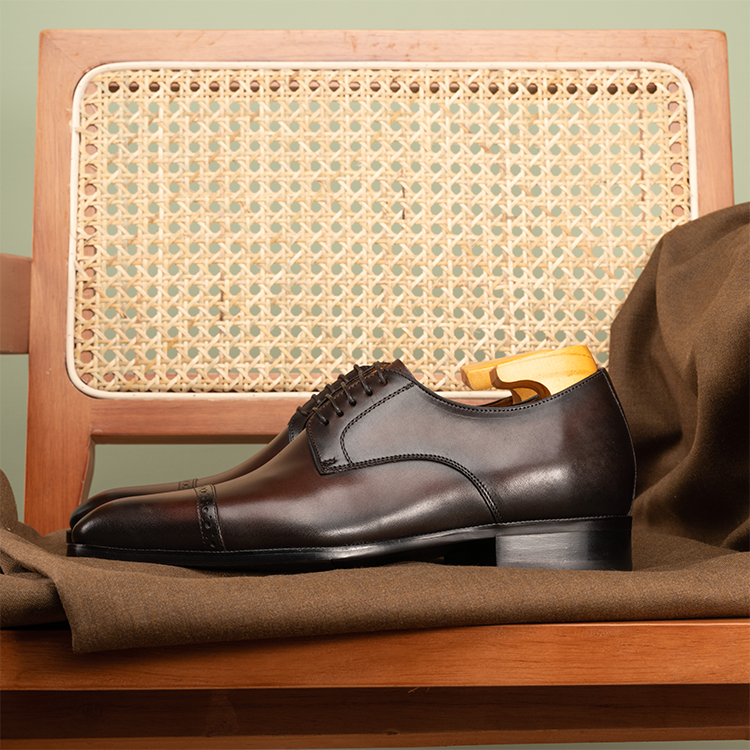 Derby Shoes with 2cm hidden height increase OLDL09CF