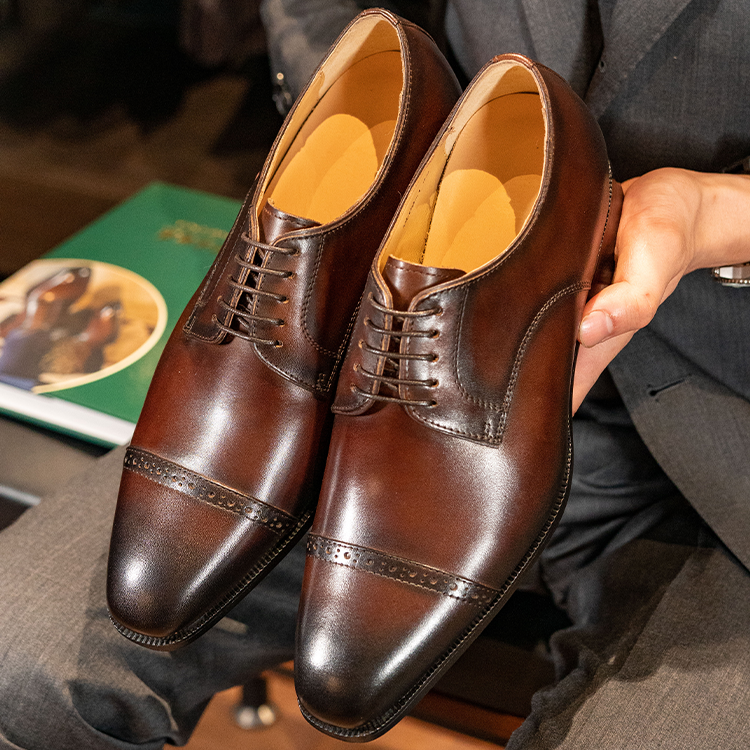 Derby Shoes with 2cm hidden height increase OLDL09CF