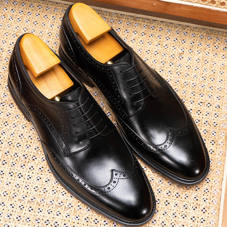 Full Brockle Derby Shoes OLDL23BK