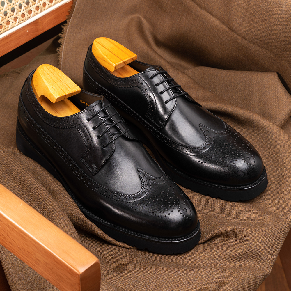 Platform Brock Derby Shoess OLH011BK