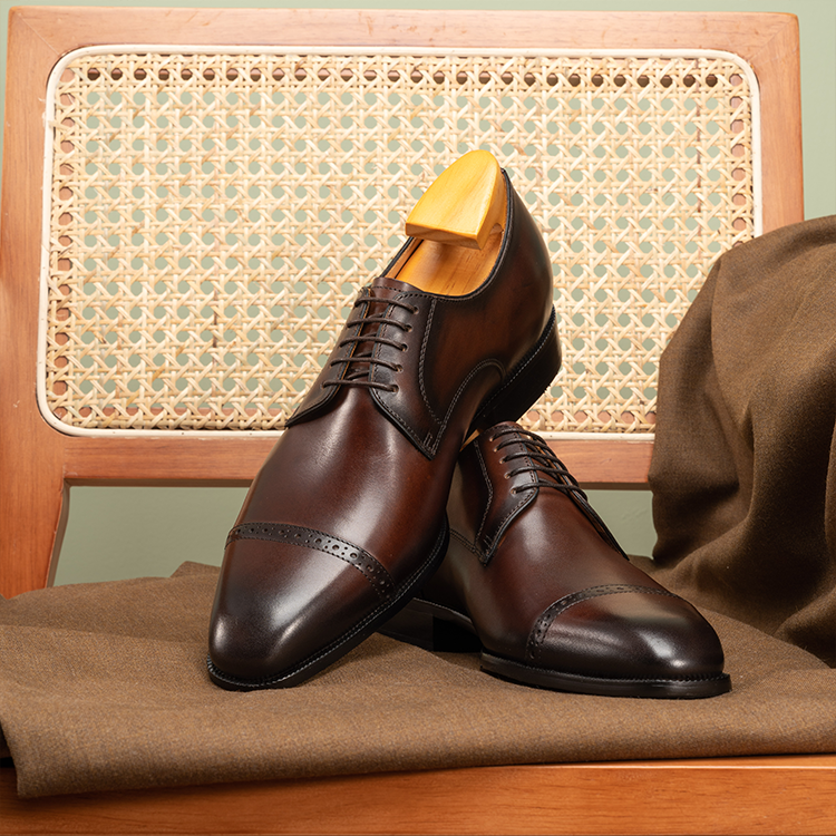 Derby Shoes with 2cm hidden height increase OLDL09CF