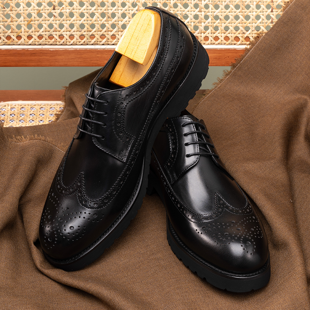 Platform Brock Derby Shoess OLH011BK