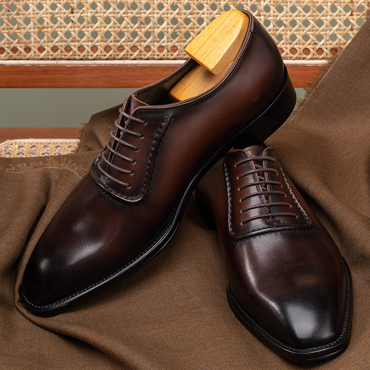 One-Piece Woven Oxford Shoes OLH007CF