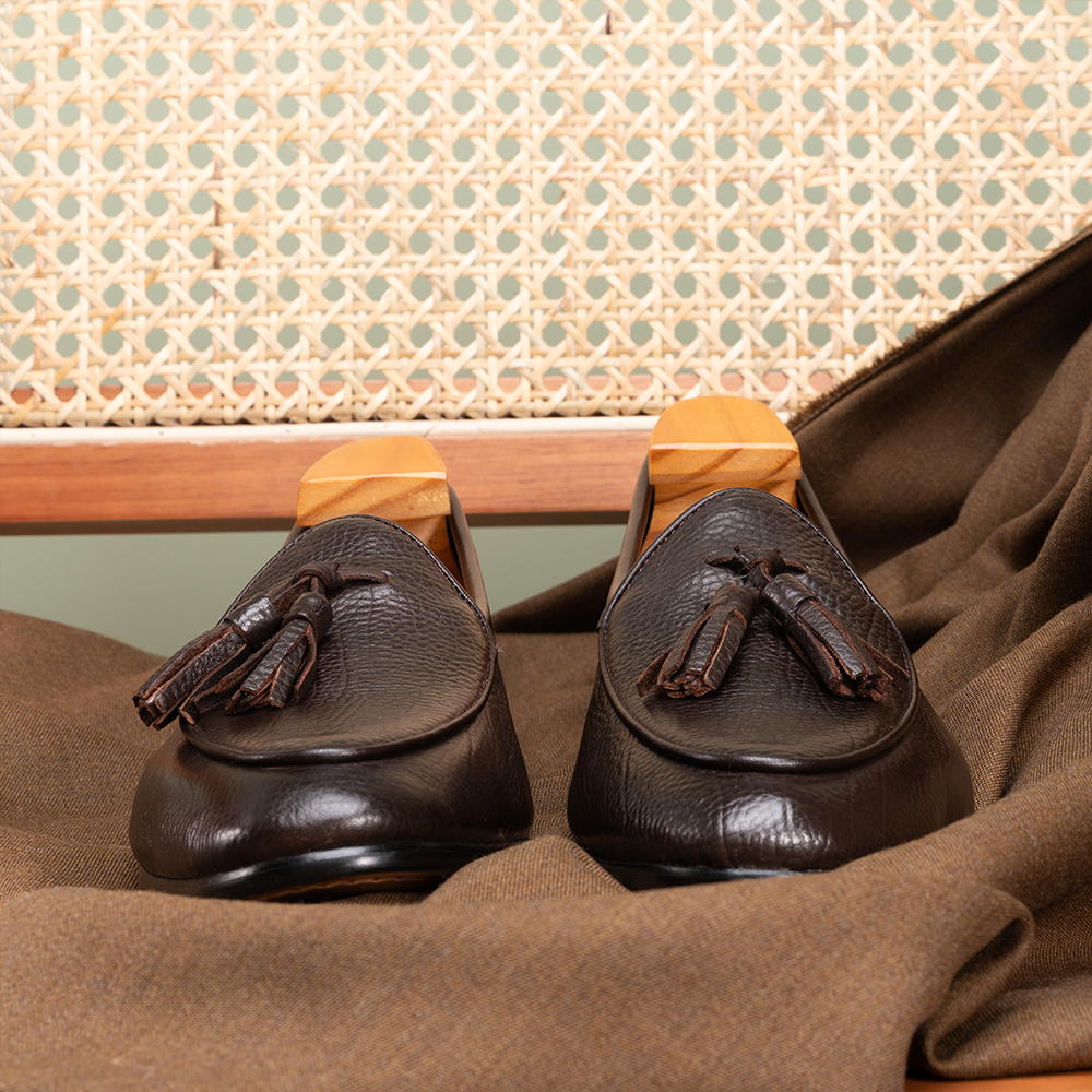 Italian Soft-Structure Deerskin loafers OLNG03-2CF