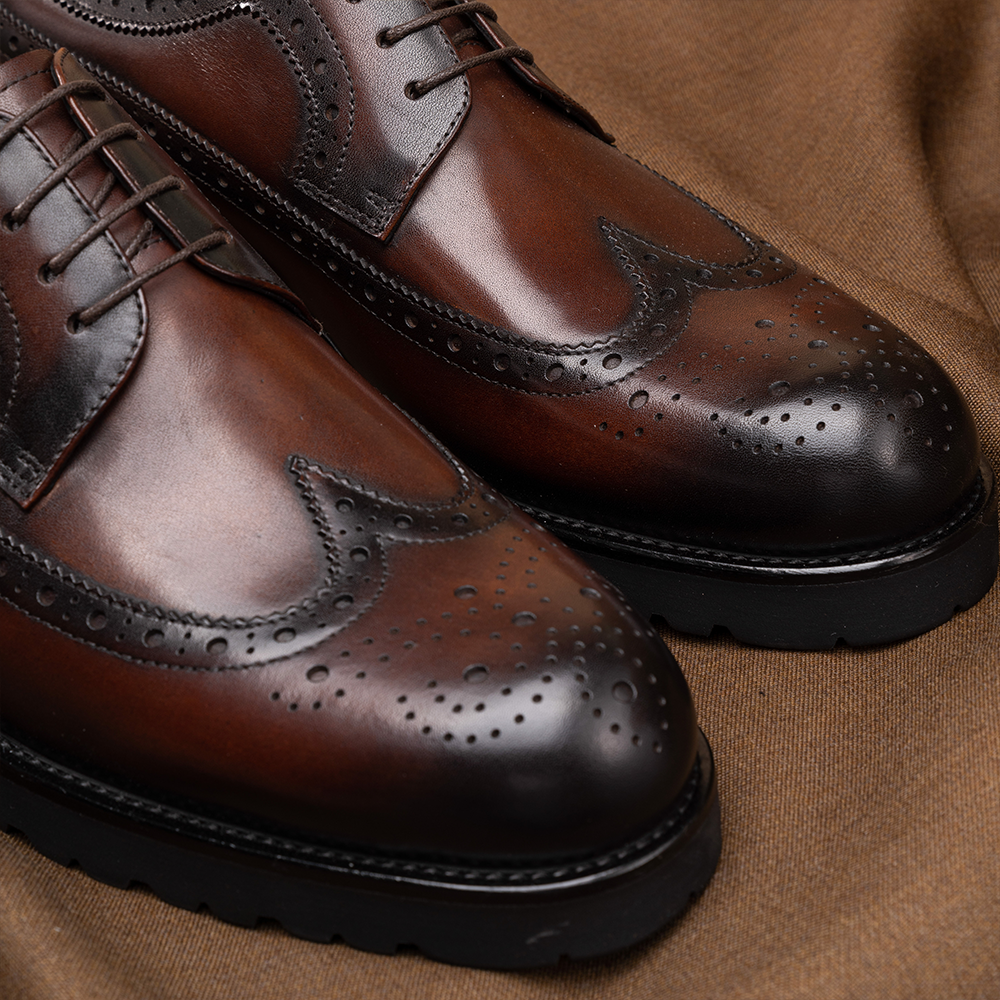 Platform Brock Derby Shoes OLH011CF
