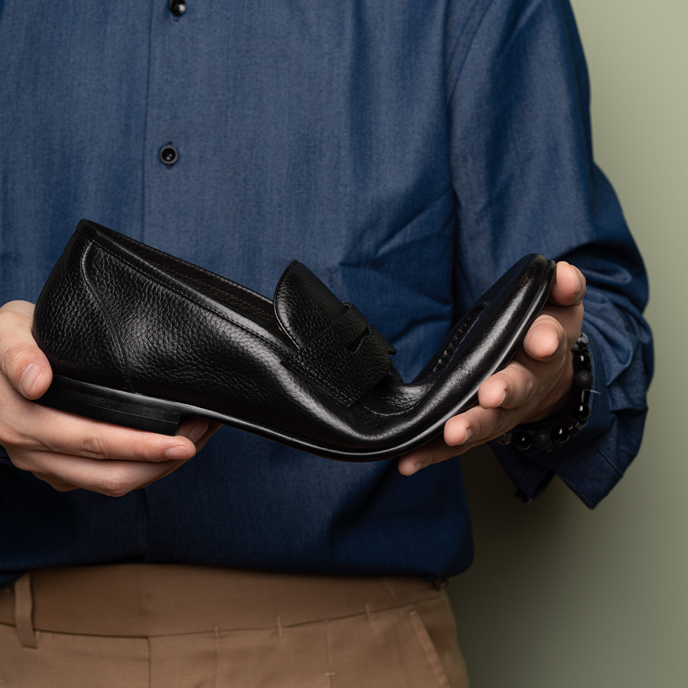 Summer Penny Loafers OLNG08-2BK