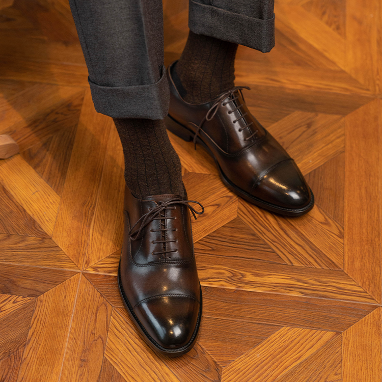 Triple Joint Oxford Shoes OLH004CF