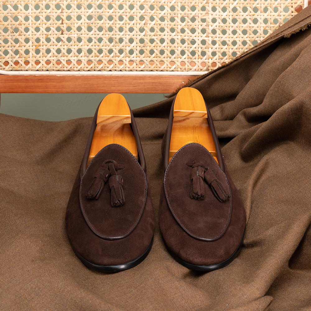 ItalianSoft-Structure Tassel loafers OLNG03-1CF