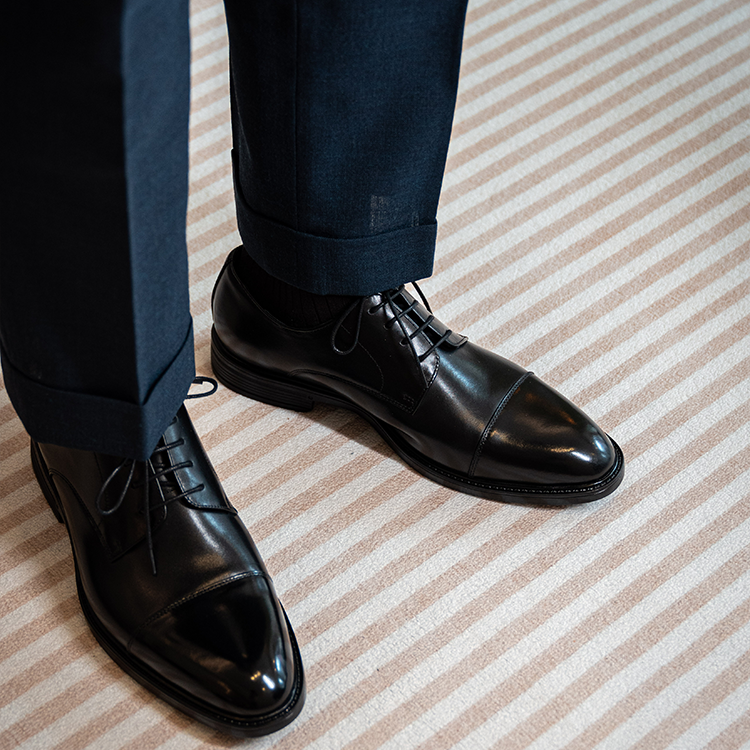 Three-piece Derby Shoes OLDL22BK