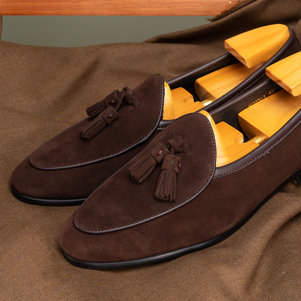 ItalianSoft-Structure Tassel loafers OLNG03-1CF