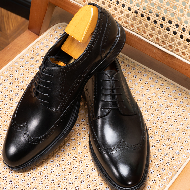 Full Brockle Derby Shoes OLDL23BK