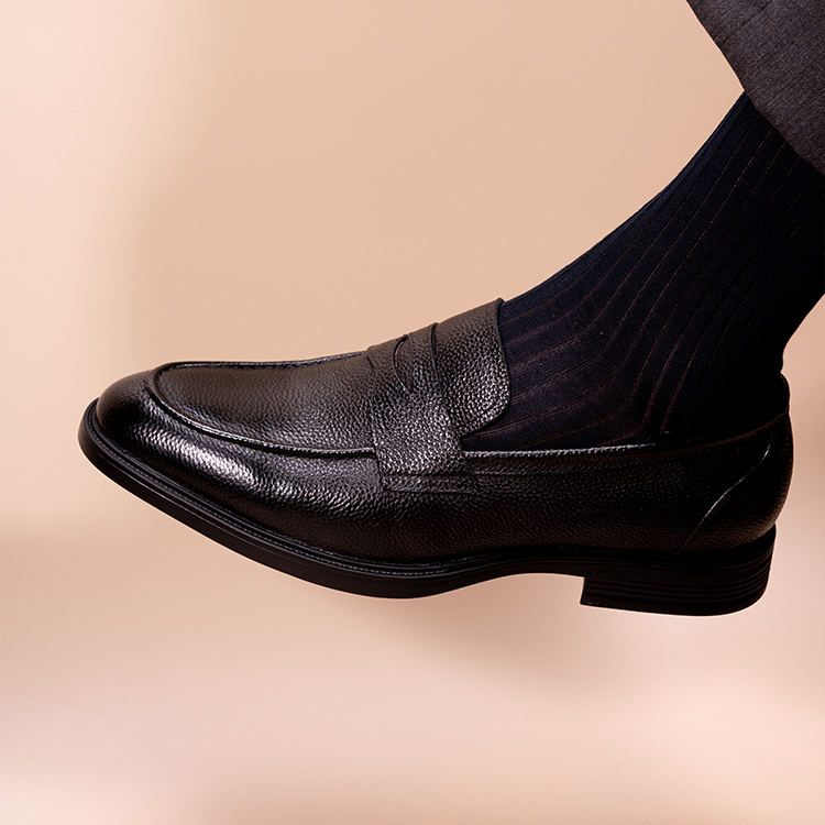 Deerskin Loafers OLDL31BK