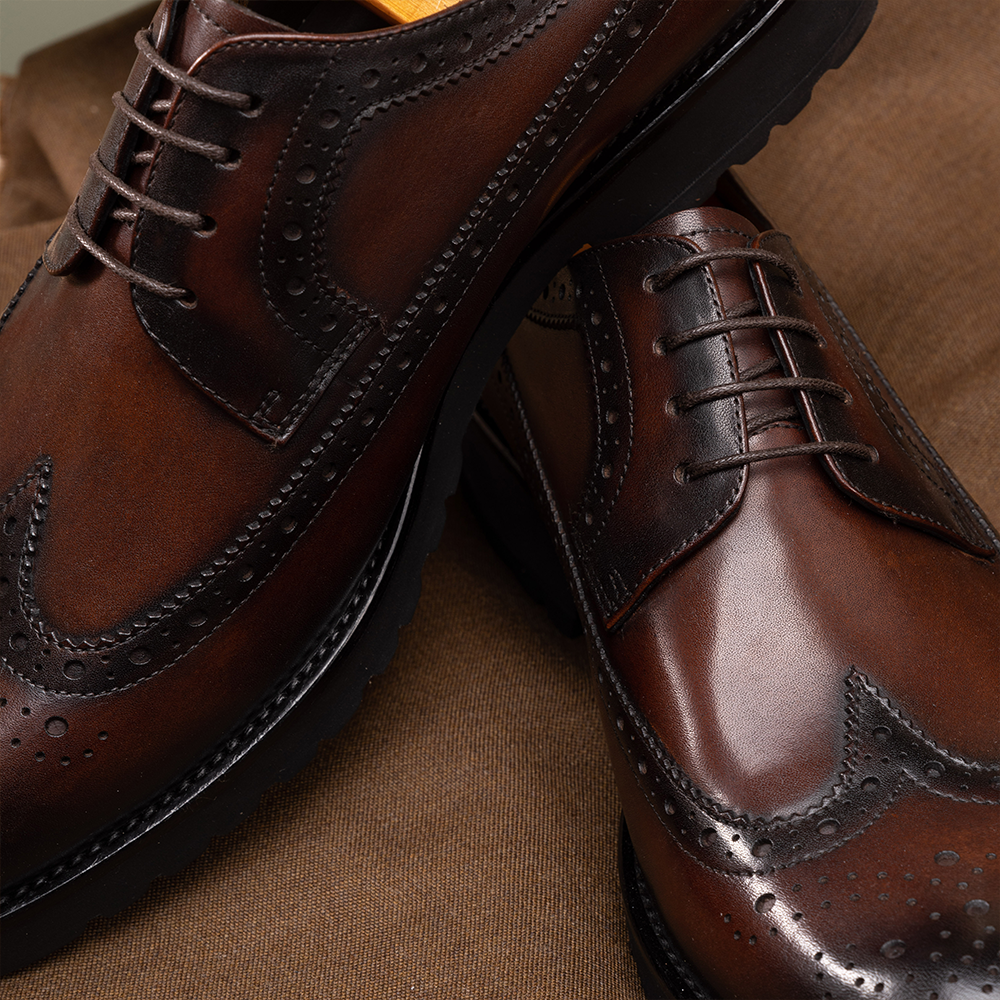 Platform Brock Derby Shoes OLH011CF