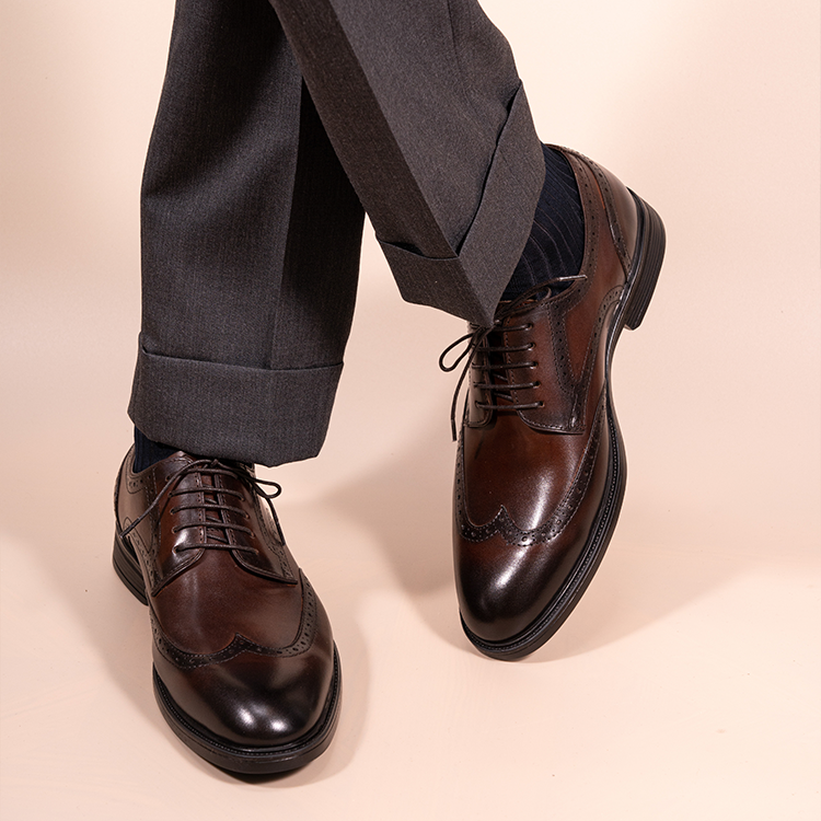 Full Brockle Derby Shoes OLDL23CF