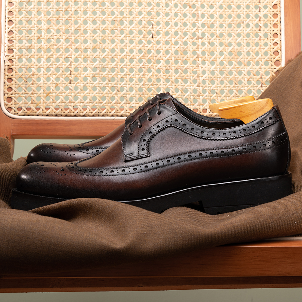 Platform Brock Derby Shoes OLH011CF