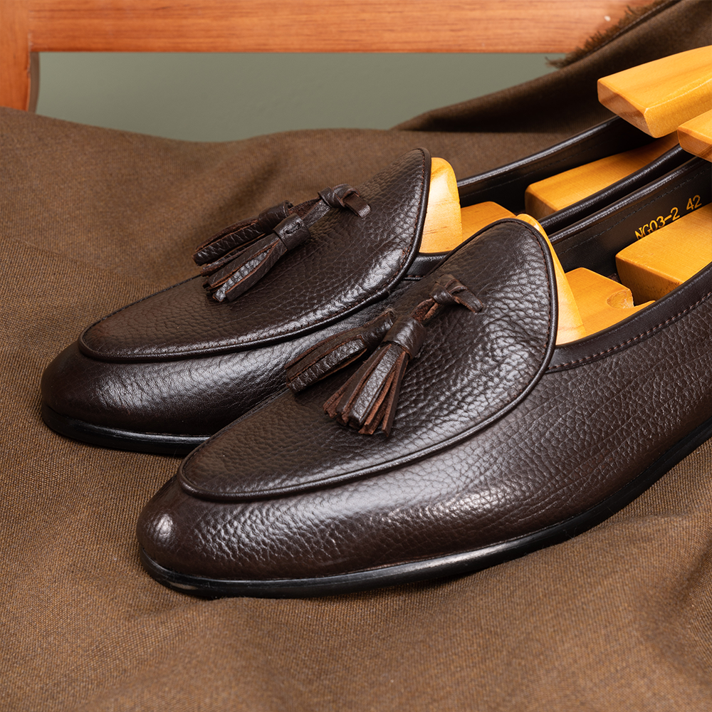 Italian Soft-Structure Deerskin loafers OLNG03-2CF