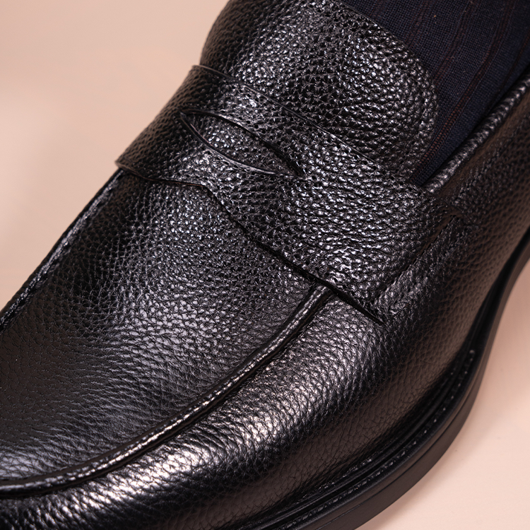 Deerskin Loafers OLDL31BK