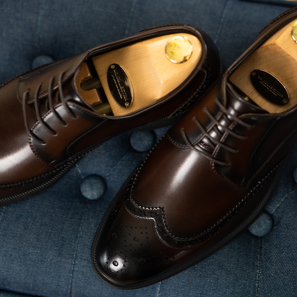 Heel lift - Long Wing Brock Derby Shoes AE01CF